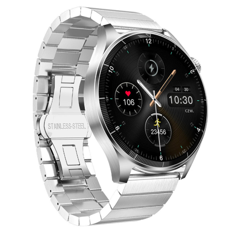 SMARTWATCH GRAND II 1.45'' - ARGINTIU [2]