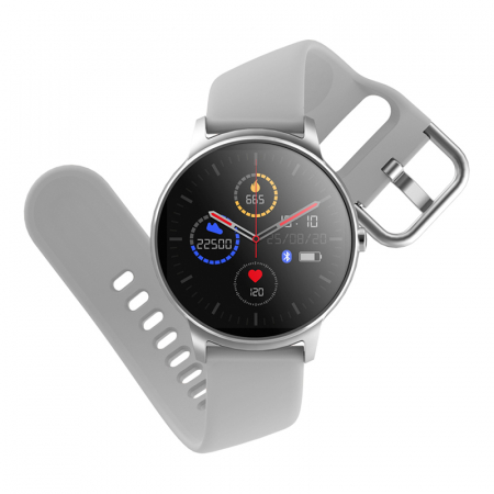 SMARTWATCH SB-330 - ARGINTIU [3]