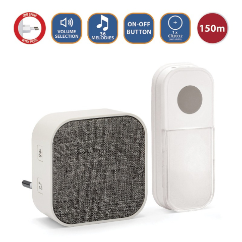 SONERIE WIRELESS 36 MELODII 150M ALIMENTARE 220-240V [3]