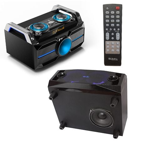 Radio/Playere/Boxe Multimedia Bluetooth - SOUND BOX 60W RMS USB/SD/BT/FM/AUX ILUMINAT LED