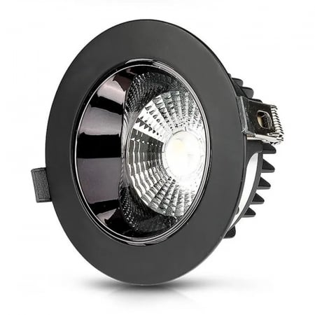 Spot LED 10W, 4000K, alb neutru, negru, V-TAC [2]