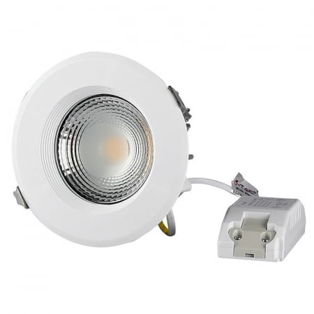 SPOT LED COB INCORPORABIL 30W 6500K ALB RECE [11]