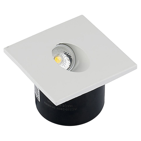 Iluminat scară - Corp spot de iluminat LED pentru scări, 3W, 4000K, alb neutru, V-TAC 211210