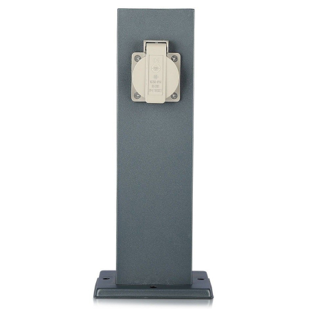 STALP EXTERIOR CU PRIZA 2 CAI IP44 [6]