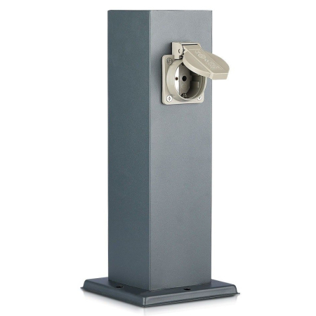 STALP EXTERIOR CU PRIZA 2 CAI IP44 [5]