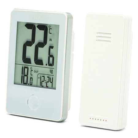 Statii meteo / Termometre - STATIE METEO WIRELESS - ALB