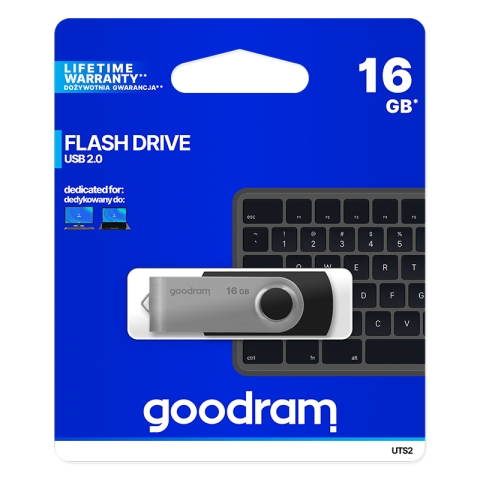 STICK USB 2.0 16GB GOODRAM - NEGRU [5]