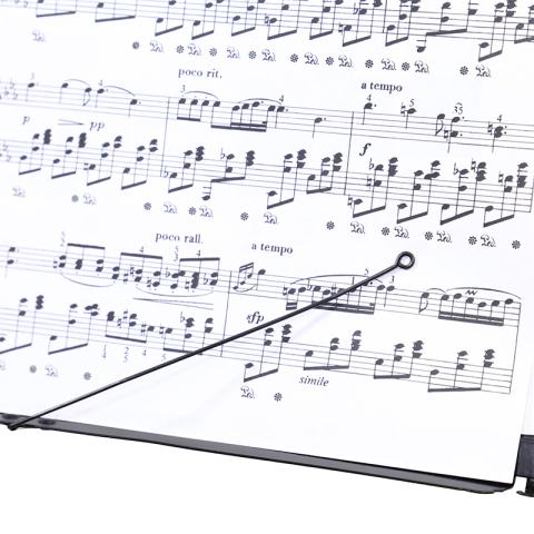SUPORT PARTITURA/TABLETA 46X29CM - NEGRU [12]