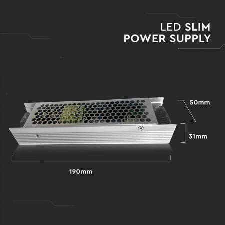 Sursa alimentare SMPS slim 12V 10A 120W V-Tac [2]