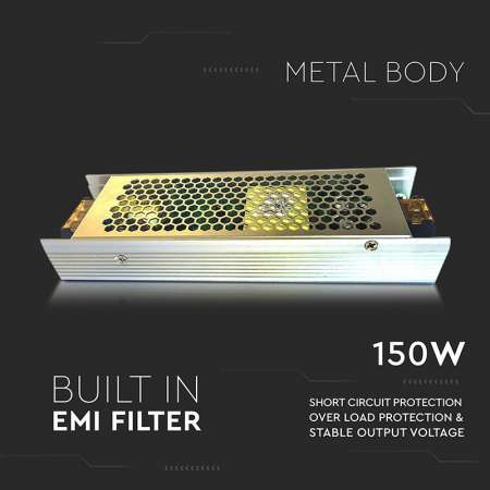 Sursa alimentare SMPS slim IP20 24V 6.5A 150W V-Tac [3]