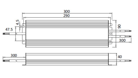 Sursă de alimentare impermeabilă Scharfer SCH-400-24 / IP67 / 24V / 16.7A / 400W 7 Ani Garantie [3]