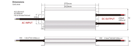 Sursa de alimentare IP67, 500W, 24V, 21A, 7 Ani Garantie [2]