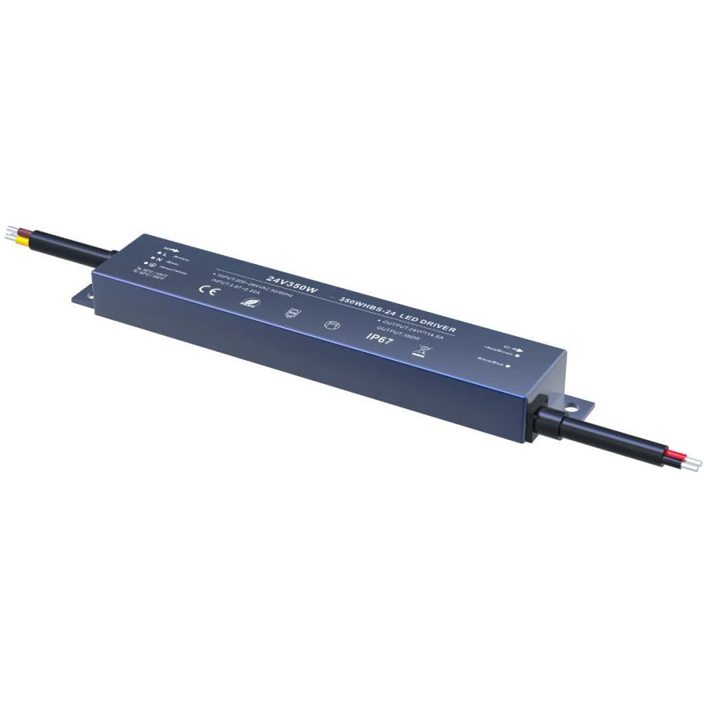 Surse si Drivere Banda LED - Sursă de alimentare LED 24V 350W IP67 Slim 3 ani garantie