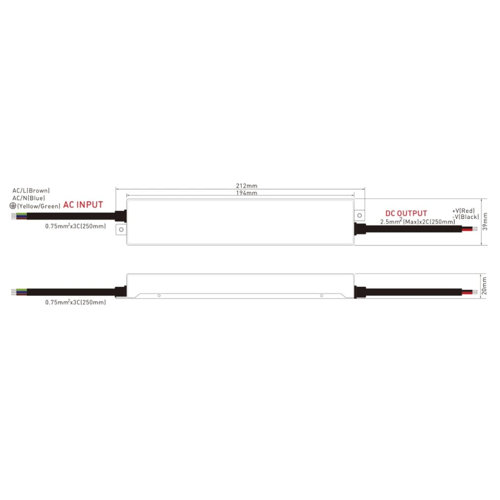 Sursă de alimentare LED 24V 200W IP67 Slim 3 ani garantie [1]