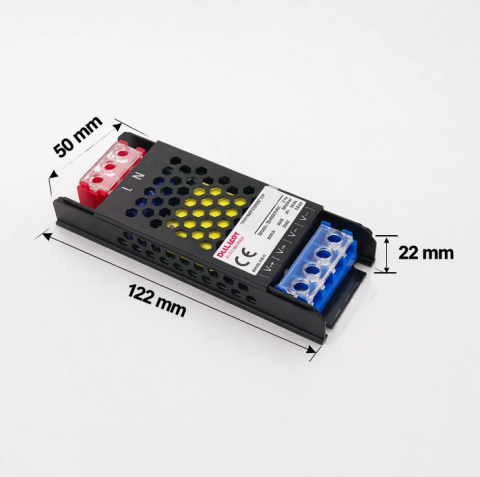 Surse si Drivere Banda LED - Sursa/transformator banda led 24v 100w IP20  4.5A DL8663