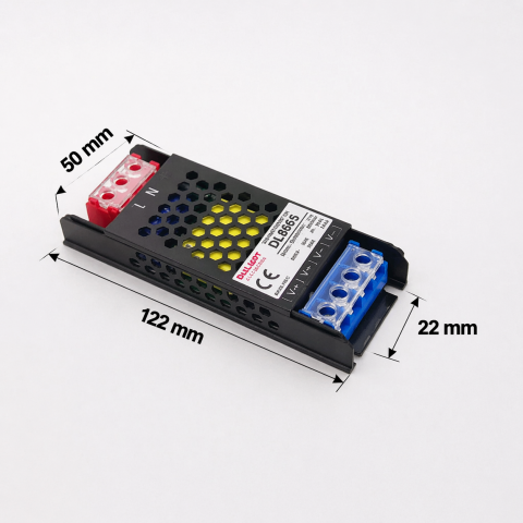 Surse si Drivere Banda LED - Sursa/transformator slim banda led 24v 150w IP20 6.5A DL8665