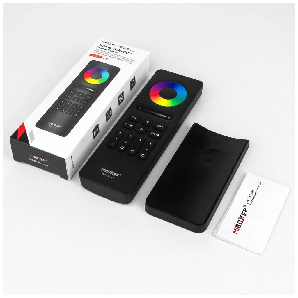 Telcomanda RGB+CCT, 4 Zone, MiBoxer 2.4Ghz C5 [1]