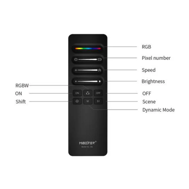 Telecomanda banda LED digitala 2.4Ghz C6 MiBoxer [1]
