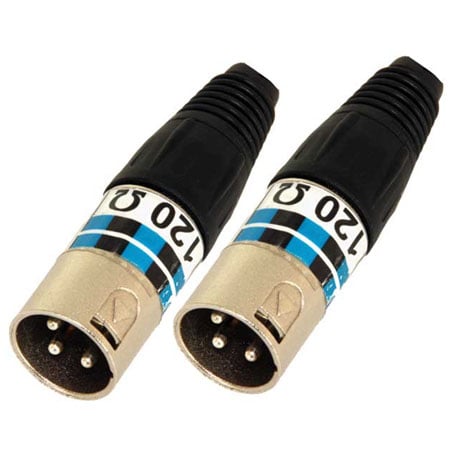 SONORIZARE - TERMINATOR XLR/DMX 120OHM SET 2 BUCATI