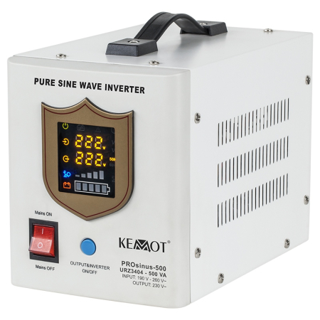 Panou fotovoltaic - (URZ3404) UPS CENTRALE TERMICE SINUS PUR 500VA/300W 12V KEMOT