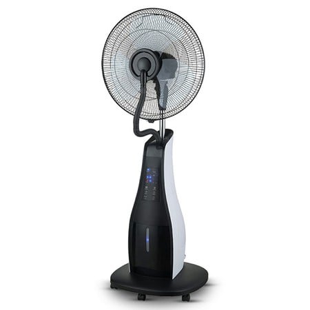 ELECTROCASNICE - VENTILATOR CU PULVERIZARE CU REZERVOR 3.2L 80W - ALB/NEGRU