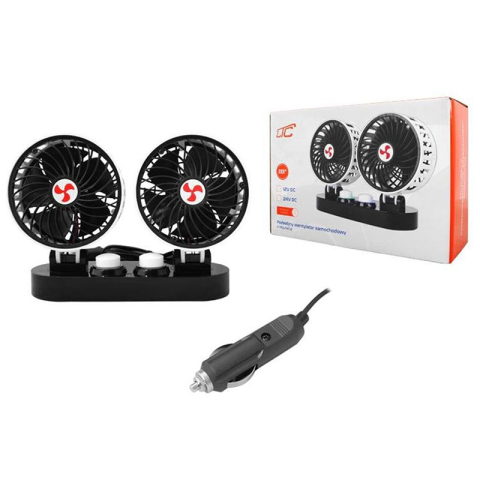 VENTILATOR DUBLU AUTO 2X5" 24V [2]