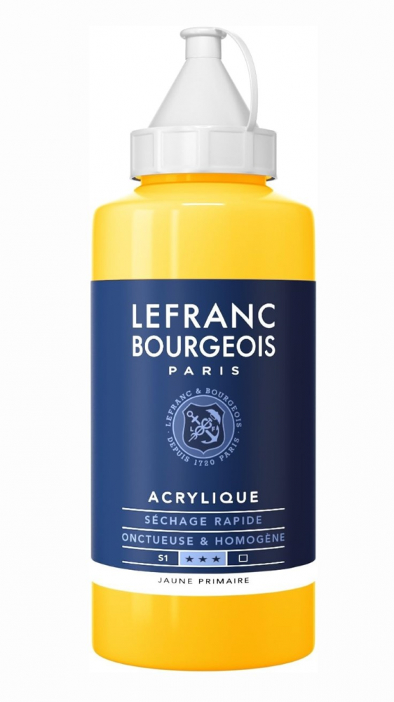 CULORI ACRILICE FINE LEFRANC BOURGEOIS PRIMARY YELLOW - 80 ML [2]