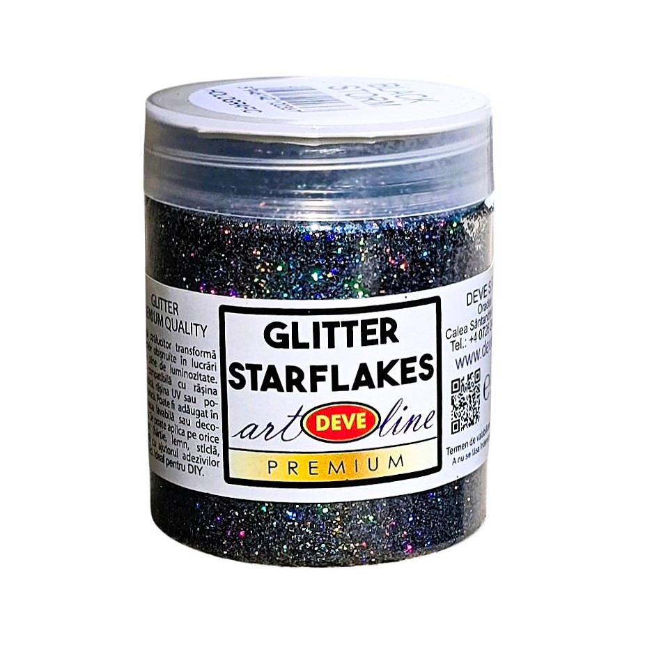 GLITTER HOLOGRAPHIC - BLACK STORM 50 GR [2]