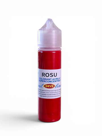 COLORANTI PIGMENTI - COLORANT ACRILIC ROSU - 60 ML