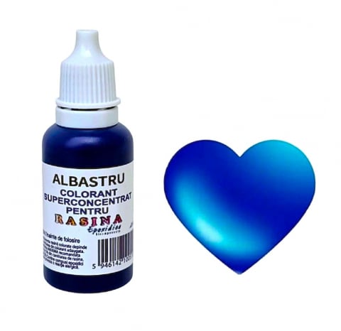 COLORANTI PIGMENTI - COLORANT PENTRU RASINA - ALBASTRU 20 ML