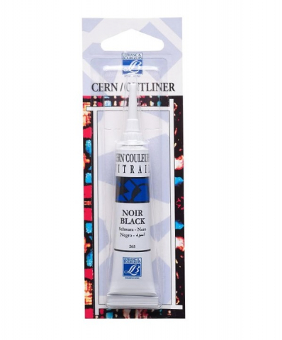 CONTUR PENTRU STICLA SI CERAMICA - CONTUR PENTRU STICLA SI CERAMICA - BLACK 20 ML