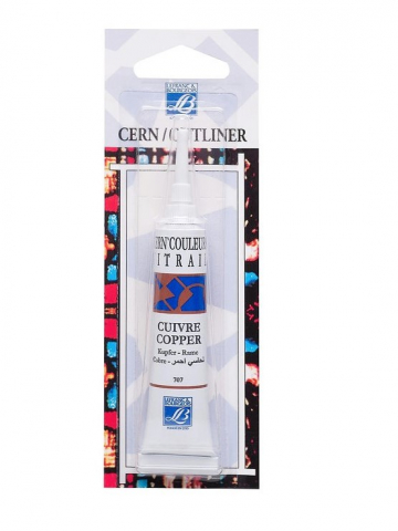 CONTUR PENTRU STICLA SI CERAMICA - CONTUR PENTRU STICLA SI CERAMICA - COPPER 20 ML