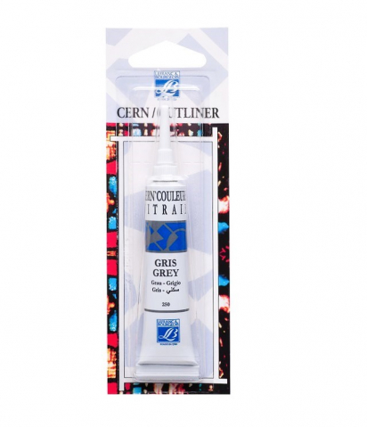 CONTUR PENTRU STICLA SI CERAMICA - CONTUR PENTRU STICLA SI CERAMICA - GREY 20 ML