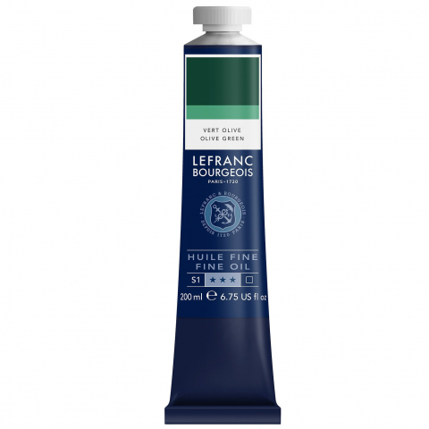 CULORI ULEI PICTURA FINE LEFRANC BOURGEOIS 200 ML - CULOI ULEI PICTURA 200 ML - OLIVE GREEN LEFRANC BOURGEOIS