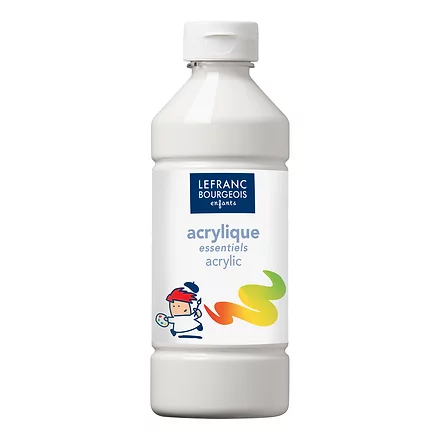 PICTURA - CULORI ACRILICE - ALB 500 ML