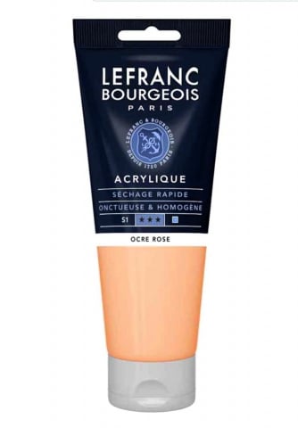 CULORI ACRILICE FINE LEFRANC BOURGEOIS PINK OCHRE -  200 ML