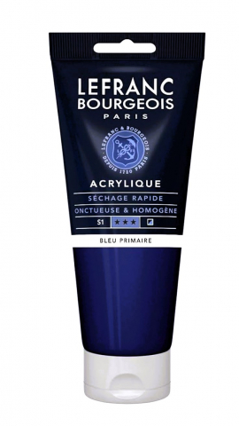 CULORI ACRILICE FINE LEFRANC BOURGEOIS PRIMARY BLUE  200 ML
