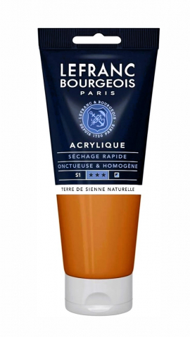CULORI ACRILICE FINE LEFRANC BOURGEOIS 80 ML - CULORI ACRILICE FINE LEFRANC BOURGEOIS RAW SIENNA -  80 ML