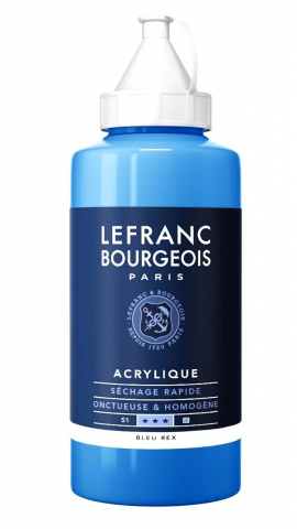 CULORI ACRILICE FINE LEFRANC BOURGEOIS 750 ML - CULORI ACRILICE FINE LEFRANC BOURGEOIS ROYAL BLUE - 750 ML