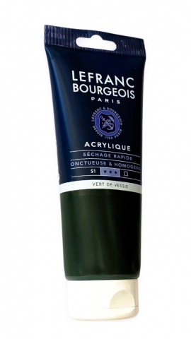 CULORI ACRILICE FINE LEFRANC BOURGEOIS 80 ML - CULORI ACRILICE FINE LEFRANC BOURGEOIS SAP GREEN -  80 ML