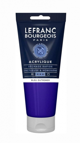 CULORI ACRILICE FINE LEFRANC BOURGEOIS 80 ML - CULORI ACRILICE FINE LEFRANC BOURGEOIS ULTRAMARINE -  80 ML