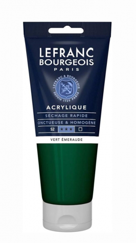 CULORI ACRILICE FINE LEFRANC BOURGEOIS 80 ML - CULORI ACRILICE FINE LEFRANC BOURGEOIS VIRIDIAN - 80 ML