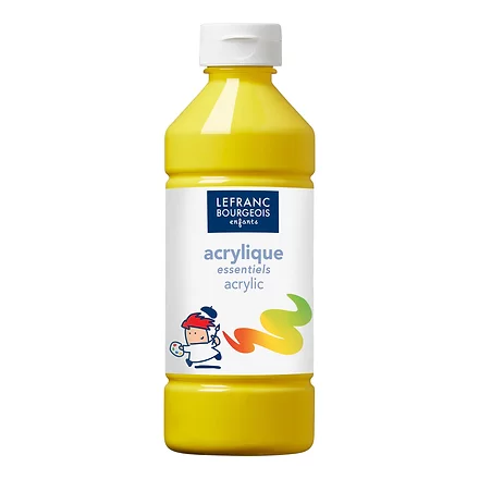 PICTURA - CULORI ACRILICE - GALBEN PRIMAR  500 ML