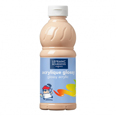 CULORI ACRILICE LUCIOASE  500 ML - PEACH