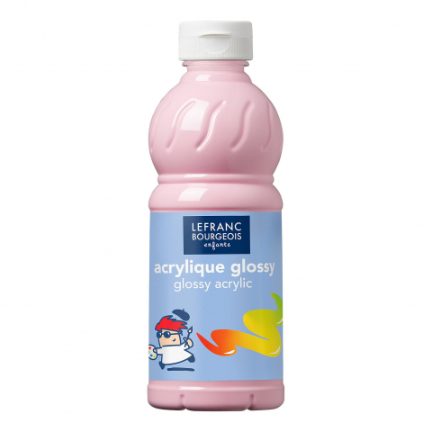 CULORI ACRILICE LUCIOASE LEFRANC BOURGEOIS 500 ML - CULORI ACRILICE LUCIOASE  500 ML - PINK