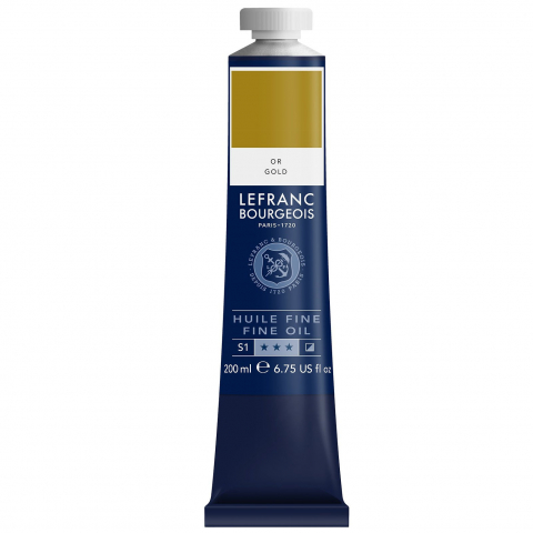 CULORI ULEI PICTURA FINE LEFRANC BOURGEOIS 200 ML - CULORI ULEI PICTURA 200 ML - GOLD