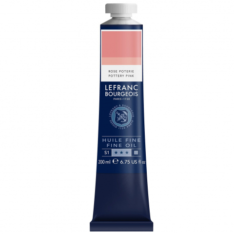 CULORI ULEI PICTURA FINE LEFRANC BOURGEOIS 200 ML - CULORI ULEI PICTURA 200 ML- POTTERY PINK