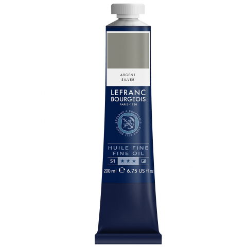 CULORI ULEI PICTURA FINE LEFRANC BOURGEOIS 200 ML - CULORI ULEI PICTURA 200 ML - SILVER