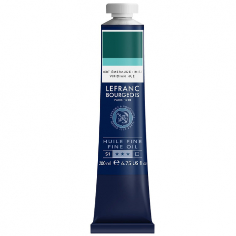 CULORI ULEI PICTURA FINE LEFRANC BOURGEOIS 200 ML - CULORI ULEI PICTURA 200 ML - VIRDIAN HUE