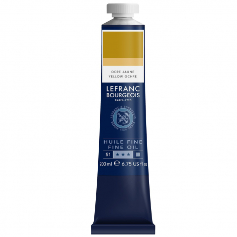 CULORI ULEI PICTURA FINE LEFRANC BOURGEOIS 200 ML - CULORI ULEI PICTURA 200 ML - YELLLOW OCHRE